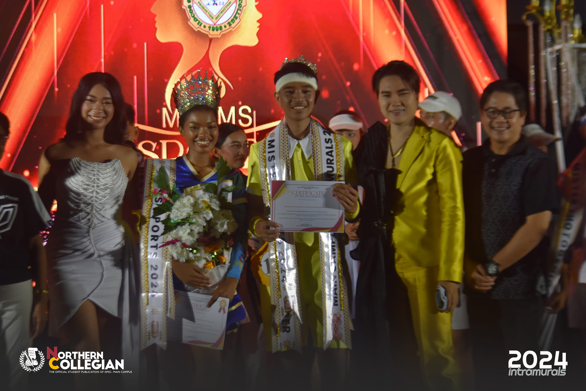 Mr. and Ms. Sports 2024: Uminga and Acosta Shine at ISPSC Intramurals