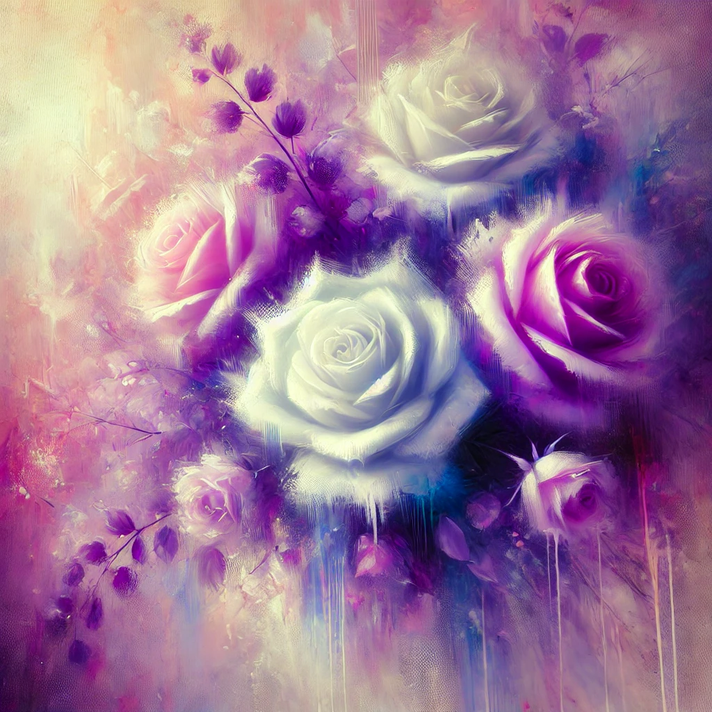 Purple Roses: A Poem on Love and Effort